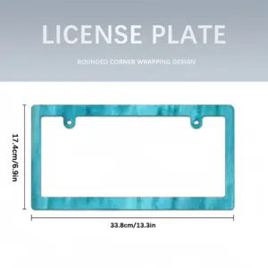 The Sea Japanese License Plate Frame (Narrow)