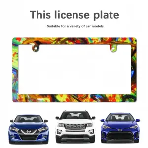 Chaos Japanese License Plate Frame (Narrow)