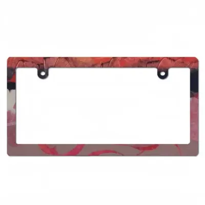 Islands (Linguistic) - The Run-Up Japanese License Plate Frame (Narrow)