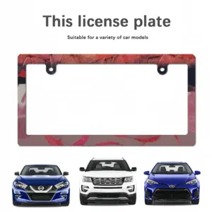 Islands (Linguistic) - The Run-Up Japanese License Plate Frame (Narrow)