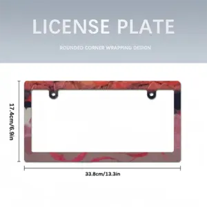 Islands (Linguistic) - The Run-Up Japanese License Plate Frame (Narrow)