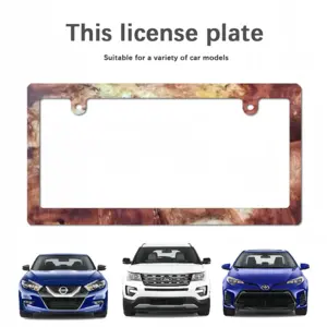 Firestorm Japanese License Plate Frame (Narrow)