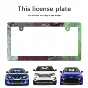 A Song Japanese License Plate Frame (Narrow)