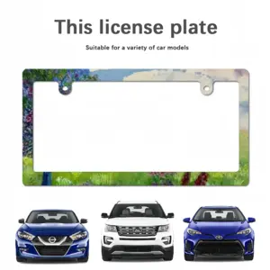 Magic Summer Ii Japanese License Plate Frame (Narrow)