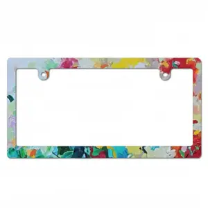 Infinite Garden #8 Japanese License Plate Frame (Narrow)