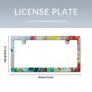 Infinite Garden #8 Japanese License Plate Frame (Narrow)