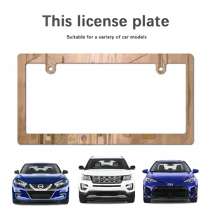 Dusk Japanese License Plate Frame (Narrow)