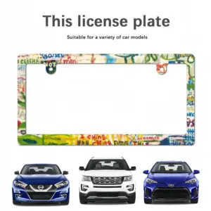 Artjpg Japanese License Plate Frame (Narrow)