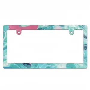 Pool Japanese License Plate Frame (Narrow)