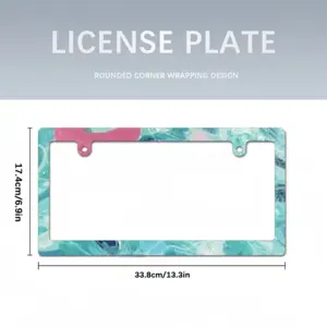 Pool Japanese License Plate Frame (Narrow)