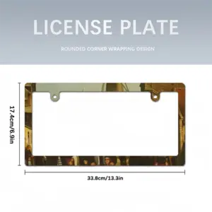 Geniuses Amsterdam Japanese License Plate Frame (Narrow)