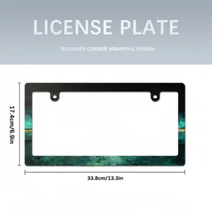 Seascape S Japanese License Plate Frame (Narrow)