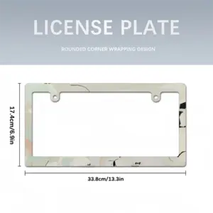 Black Canal Japanese License Plate Frame (Narrow)