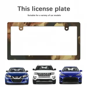 Couple Japanese License Plate Frame (Narrow)