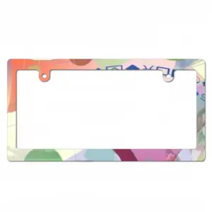 Swimming Girl Japanese License Plate Frame (Narrow)