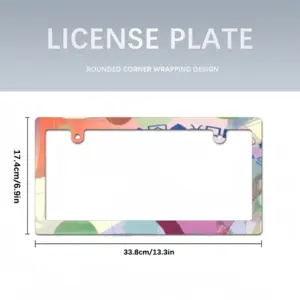 Swimming Girl Japanese License Plate Frame (Narrow)