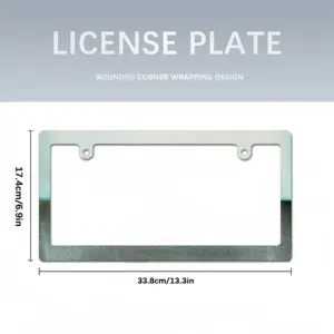 Untitled 28F Japanese License Plate Frame (Narrow)