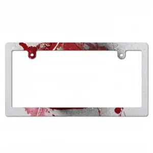 Basic Red Japanese License Plate Frame (Narrow)