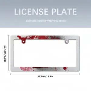 Basic Red Japanese License Plate Frame (Narrow)