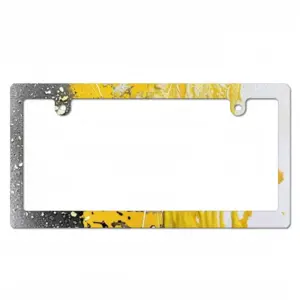 Basic Yellow Japanese License Plate Frame (Narrow)