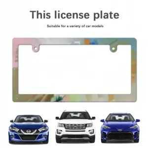 Printemps Radioactif Japanese License Plate Frame (Narrow)