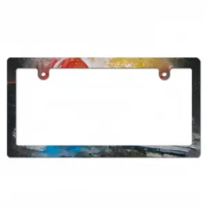 Sunset Japanese License Plate Frame (Narrow)