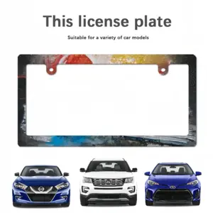 Sunset Japanese License Plate Frame (Narrow)