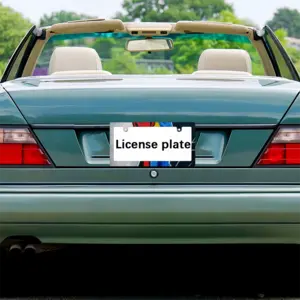 Balerine Japanese License Plate Frame (Narrow)