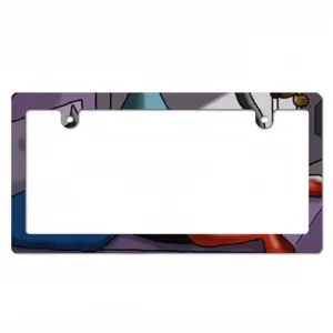 Hot Chocolate Holly Japanese License Plate Frame (Narrow)