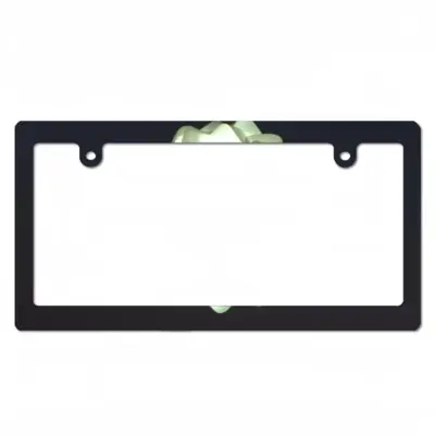 Light In Dark Japanese License Plate Frame (Narrow)