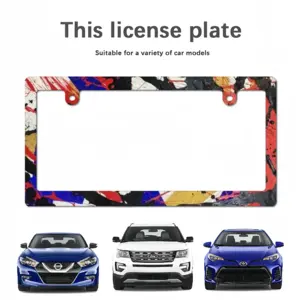 Royal Japanese License Plate Frame (Narrow)