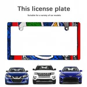 Mooponopono Japanese License Plate Frame (Narrow)