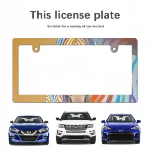 Love Japanese License Plate Frame (Narrow)