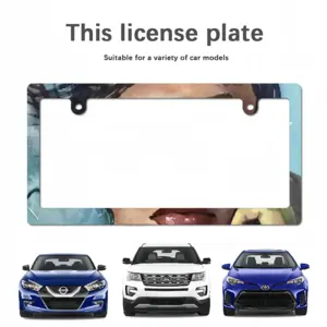 The Wind Japanese License Plate Frame (Narrow)