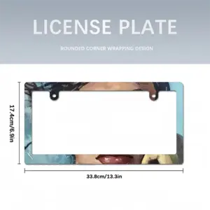 The Wind Japanese License Plate Frame (Narrow)