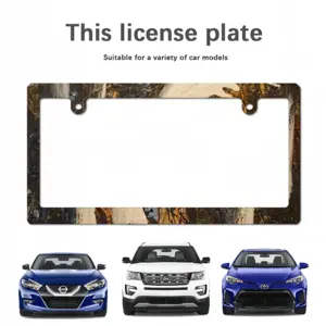 River Japanese License Plate Frame (Narrow)