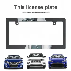 Rider Japanese License Plate Frame (Narrow)