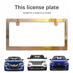 The Harbour Japanese License Plate Frame (Narrow)