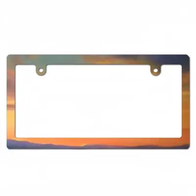 Yellow Sea Japanese License Plate Frame (Narrow)