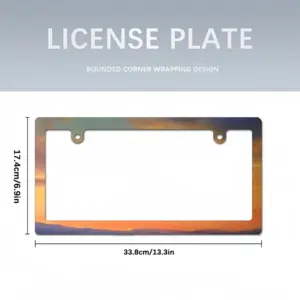 Yellow Sea Japanese License Plate Frame (Narrow)