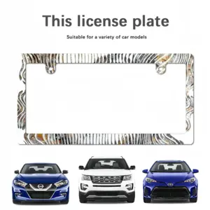 Marylin A Jamais Japanese License Plate Frame (Narrow)