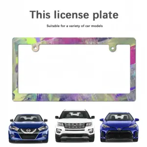 She Japanese License Plate Frame (Narrow)