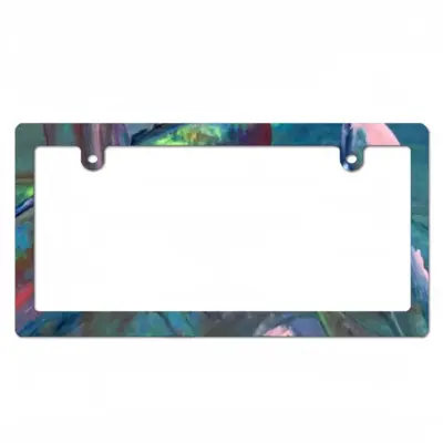 Armed Japanese License Plate Frame (Narrow)