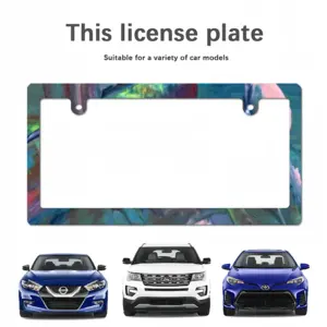 Armed Japanese License Plate Frame (Narrow)