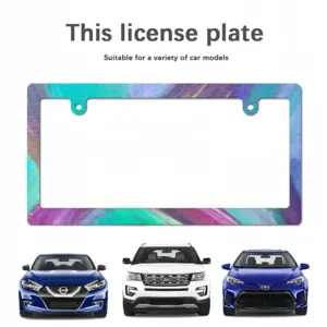 #8 Japanese License Plate Frame (Narrow)