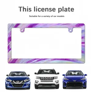 Wings Japanese License Plate Frame (Narrow)