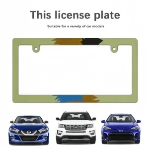 Beach Japanese License Plate Frame (Narrow)