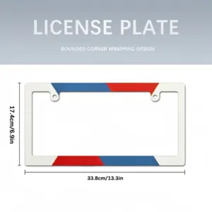 Flag 49 Japanese License Plate Frame (Narrow)