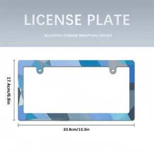 Swimming Pool Japanese License Plate Frame (Narrow)