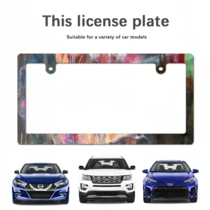 Dude Japanese License Plate Frame (Narrow)